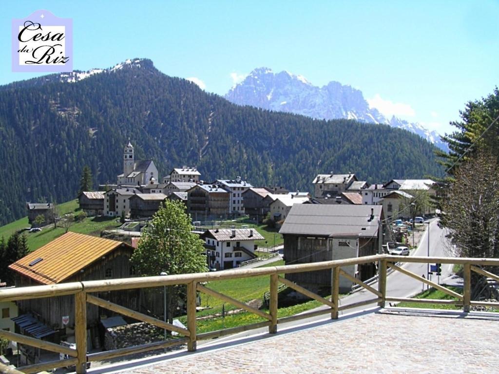 Cesa Da Riz Apartment Colle Santa Lucia Luaran gambar