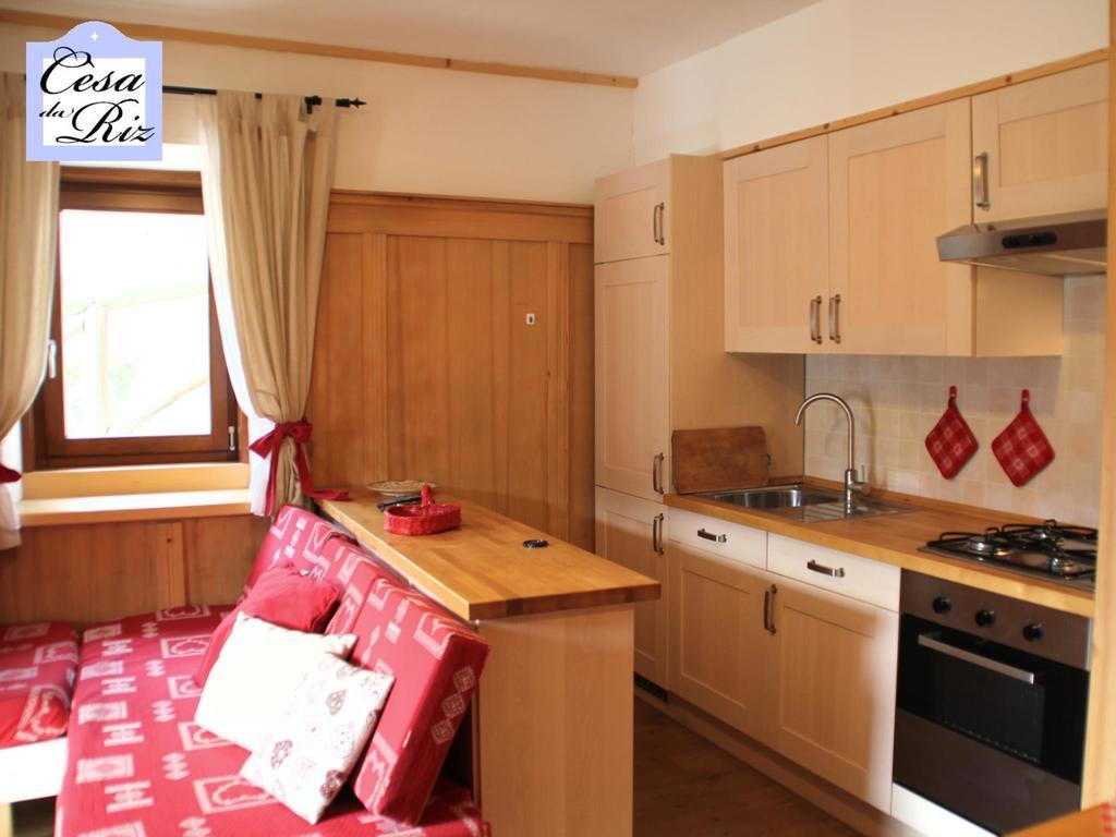 Cesa Da Riz Apartment Colle Santa Lucia Luaran gambar