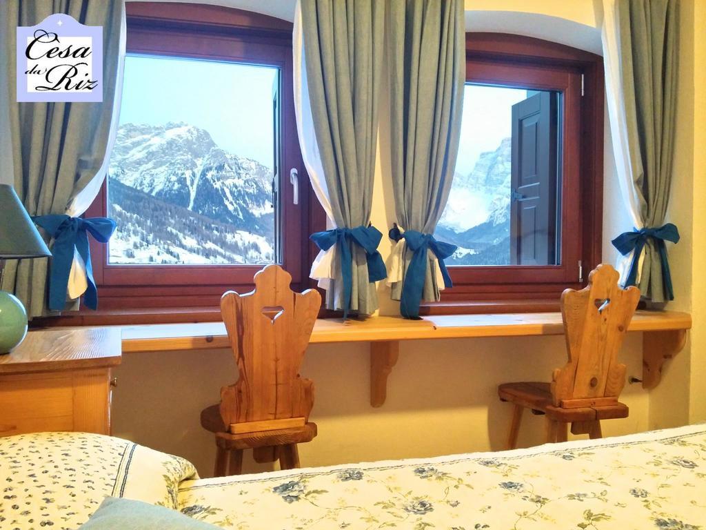 Cesa Da Riz Apartment Colle Santa Lucia Luaran gambar