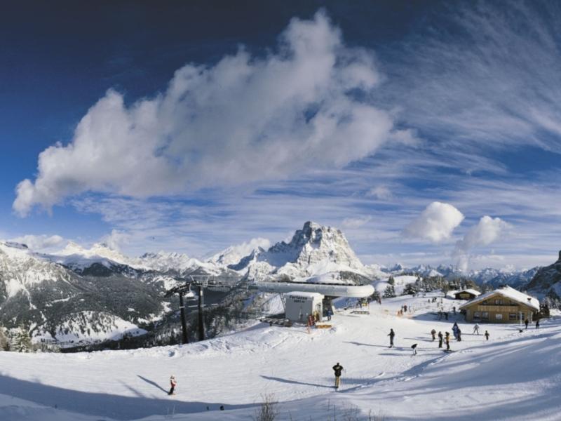 Cesa Da Riz Apartment Colle Santa Lucia Luaran gambar